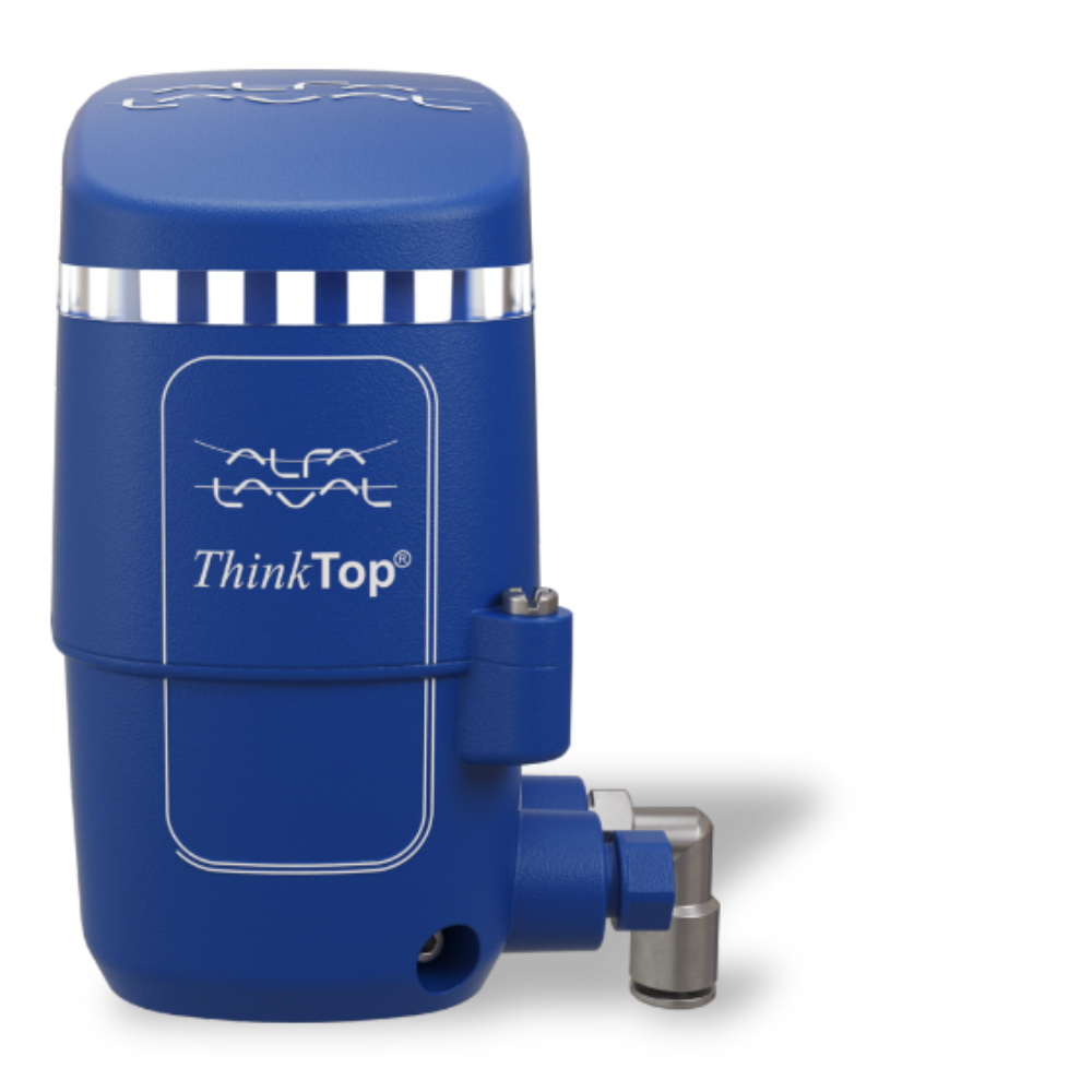 ThinkTop V55 – A sensing and control unit for diaphragm valves, offering smarter automation solutions in pharmaceutical and biotech industries.